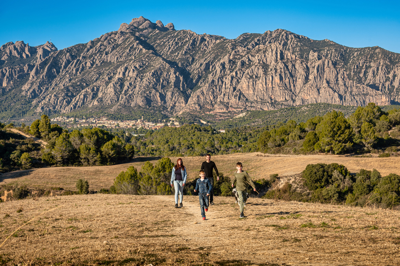La muntanya de Montserrat